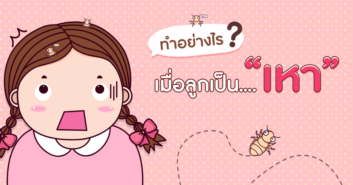 ทำอย่างไรดี เมื่อลูกเป็นเหา ?