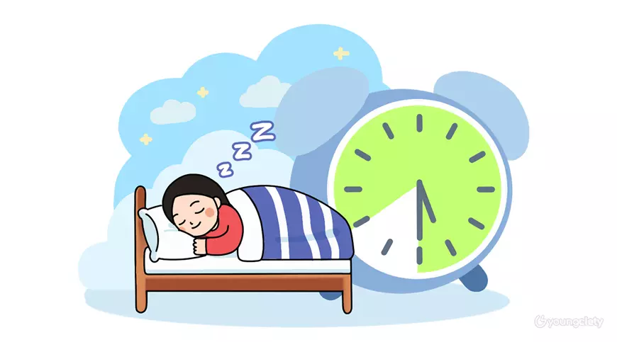ปรับเวลาเข้านอน และตื่นนอนของเด็ก ให้เด็กได้นอนเพียงพอ